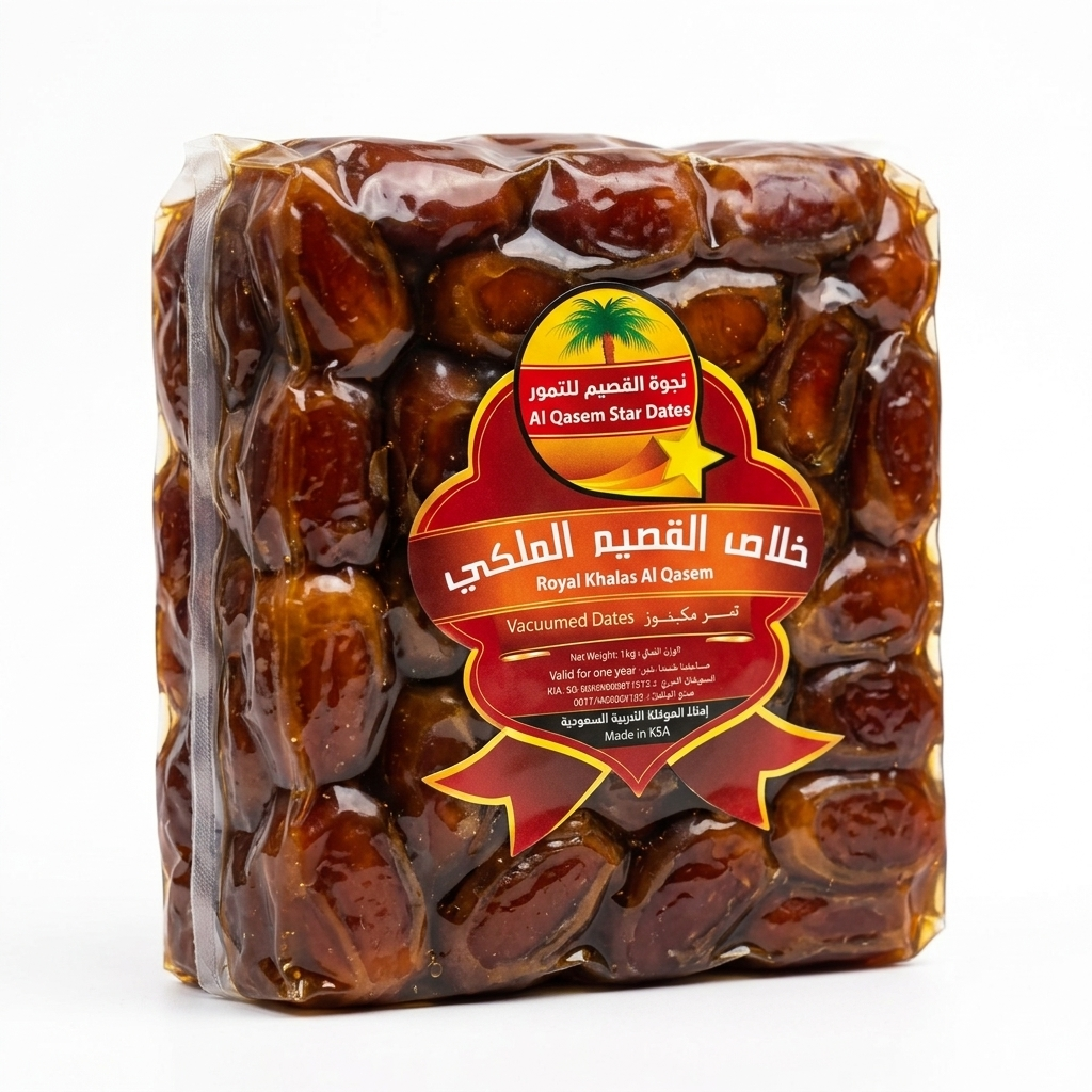 تمر خلاص القصيم الملكي بطعم أصيل وجودة مميزة